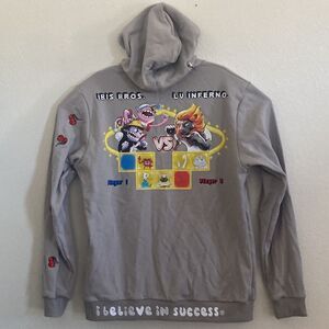 LAS VEGAS INFERNO X IBIS Brand Men’s Gray Collaborative Hoodie Size XL